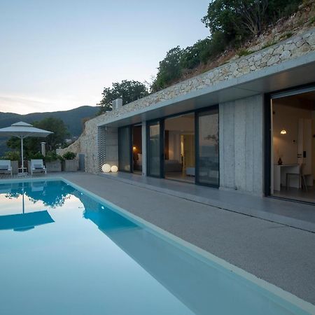 Villa Sirina Of Blue Caves Complex With Amazing View Gurantees Calm And Mind Relaxation Syvota Exteriör bild